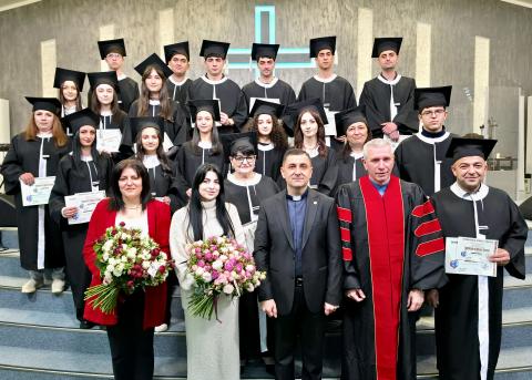 Տօնախմբութիւն՝ Մեծամոր Եկեղեցւոյ ISOM-ի 19 Շրջանաւարտներու 