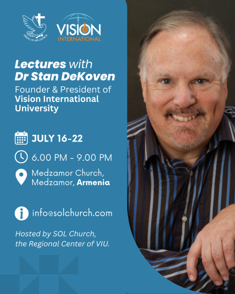 Lecture Series with Dr Stan DeKoven in Armenia