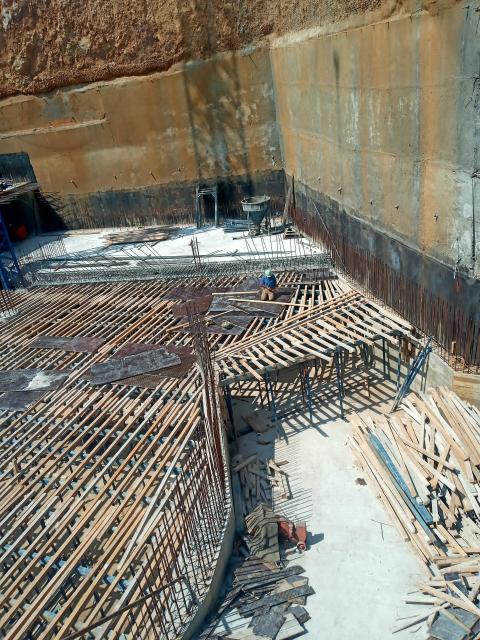 Preparing for the 2nd Basement Slab