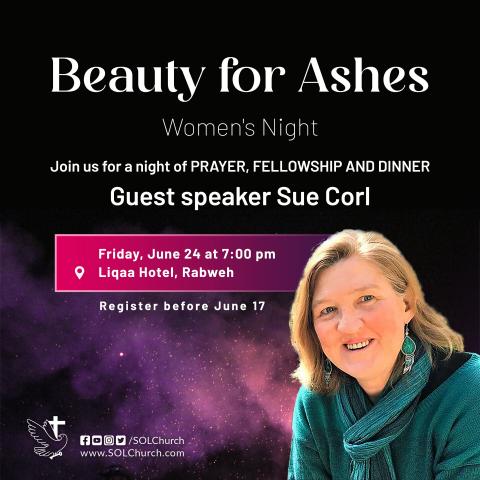 "Beauty for Ashes" Sisters' Evening