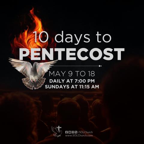 10 Days to Pentecost