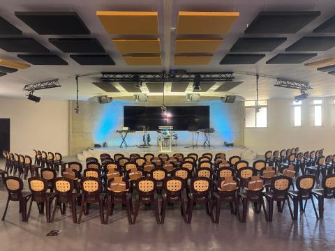 Basement 1 Ready: First Worship Service in Our New Church Building