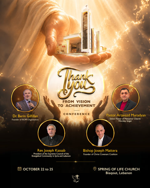 4-Day Conference: “THANK YOU — From Vision to Achievement” 